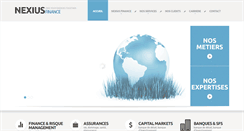 Desktop Screenshot of nexius.fr